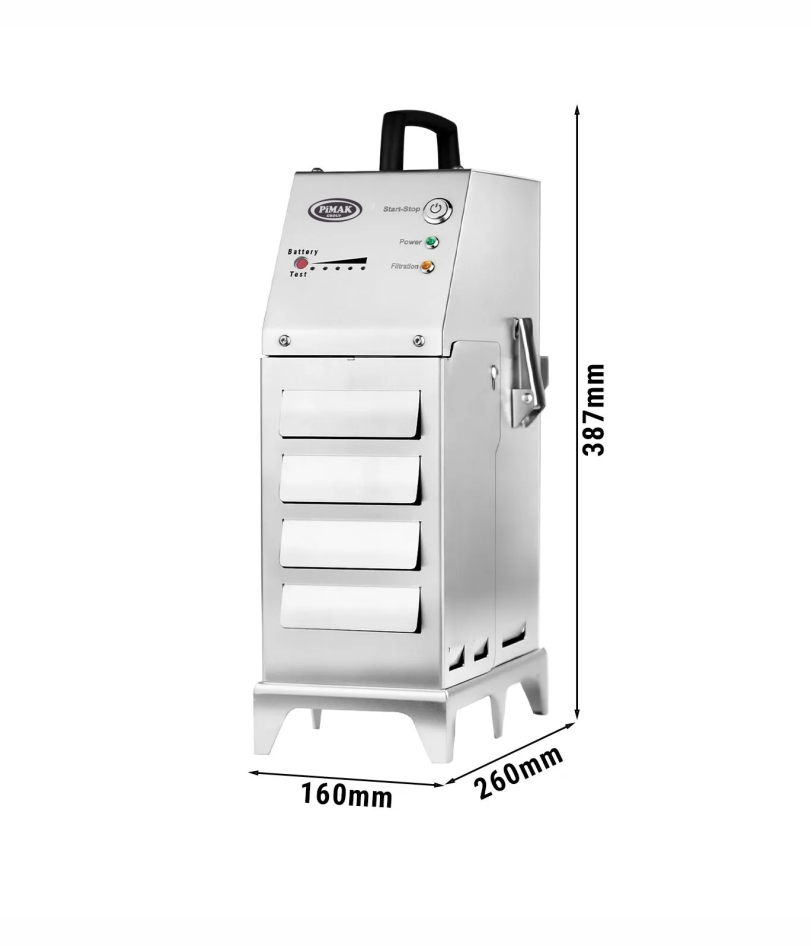 M169 Elektrikli Musluklu Set Model Fritöz